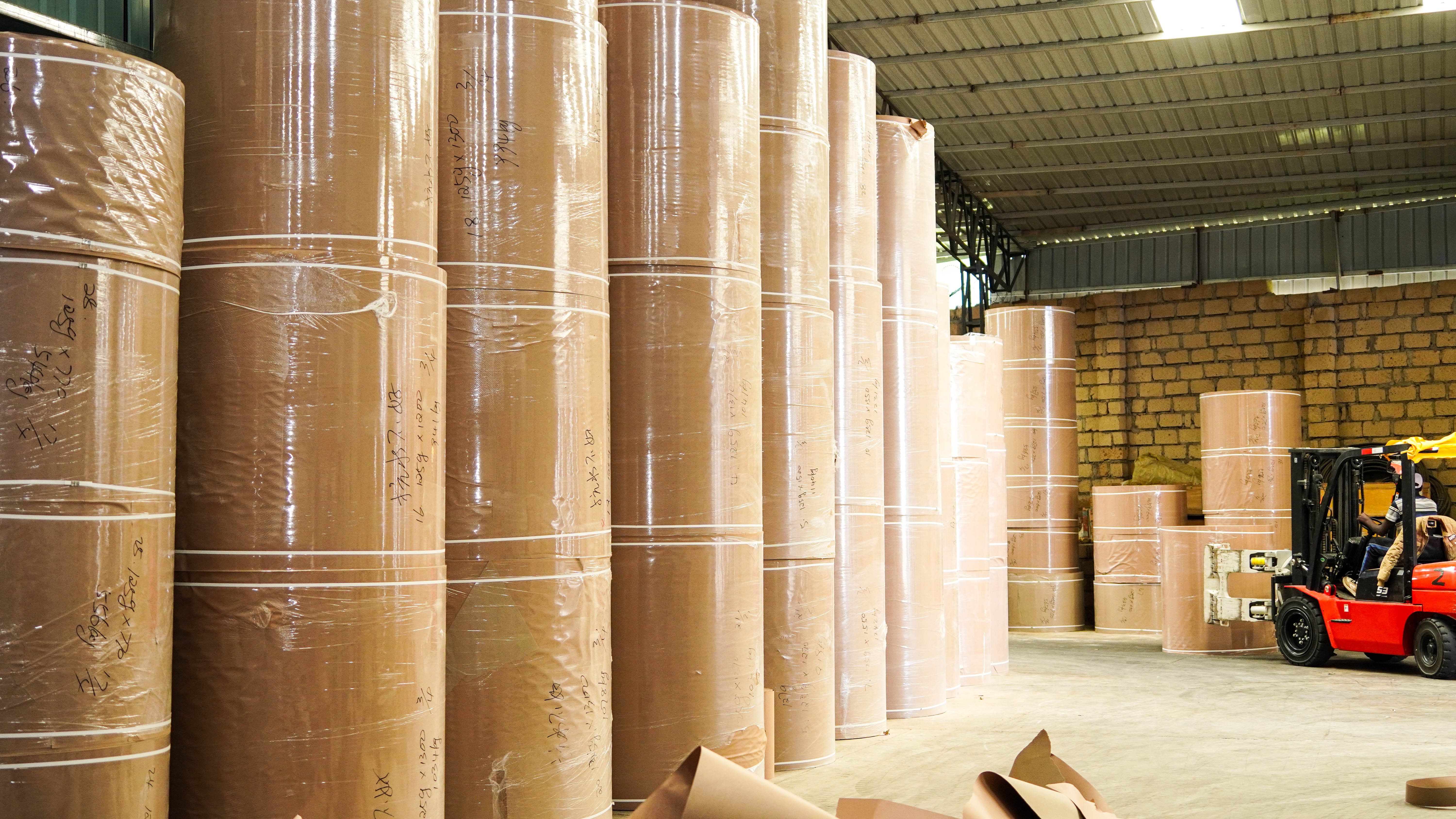 Kraft paper production