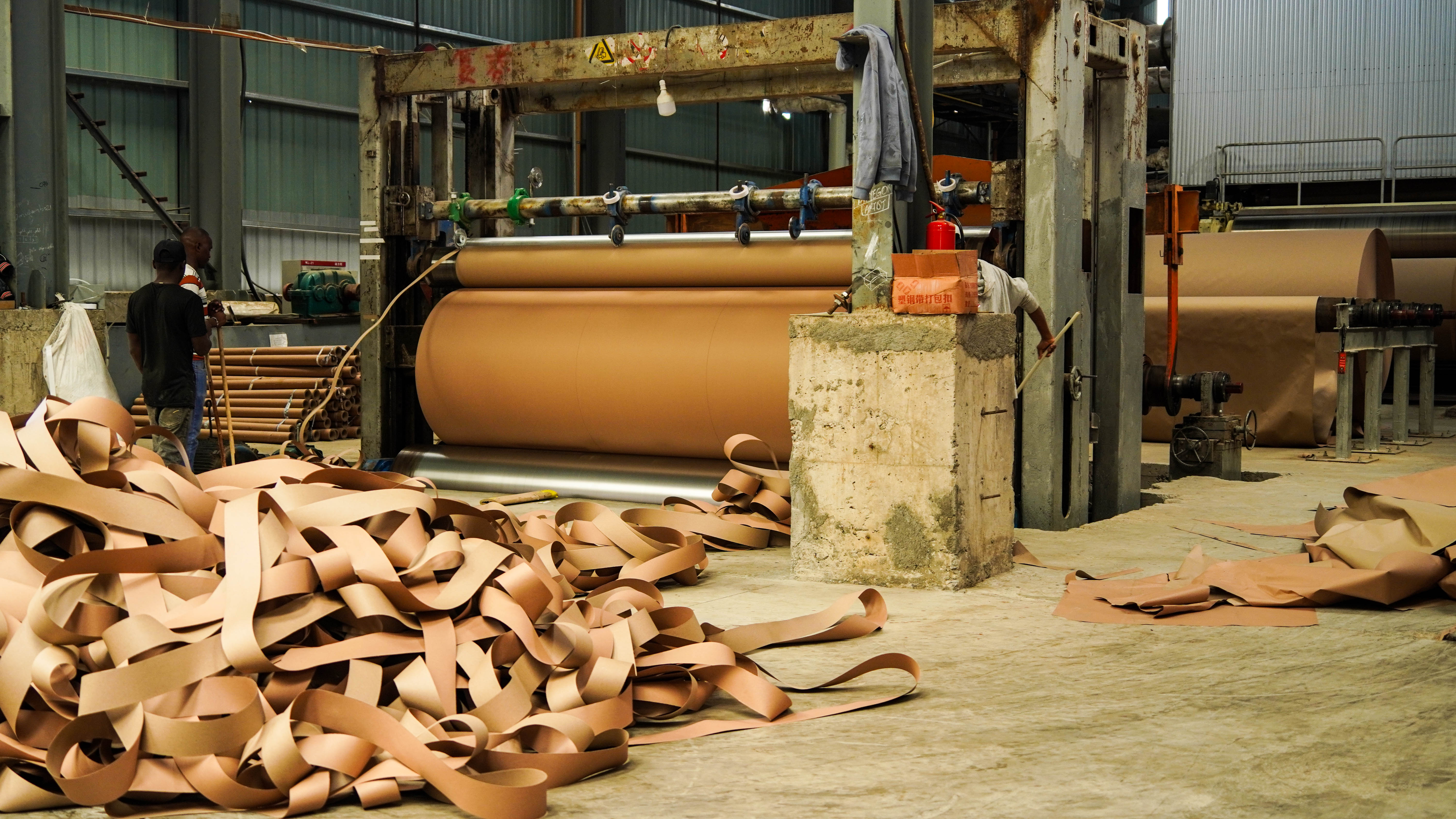 Paper machine production